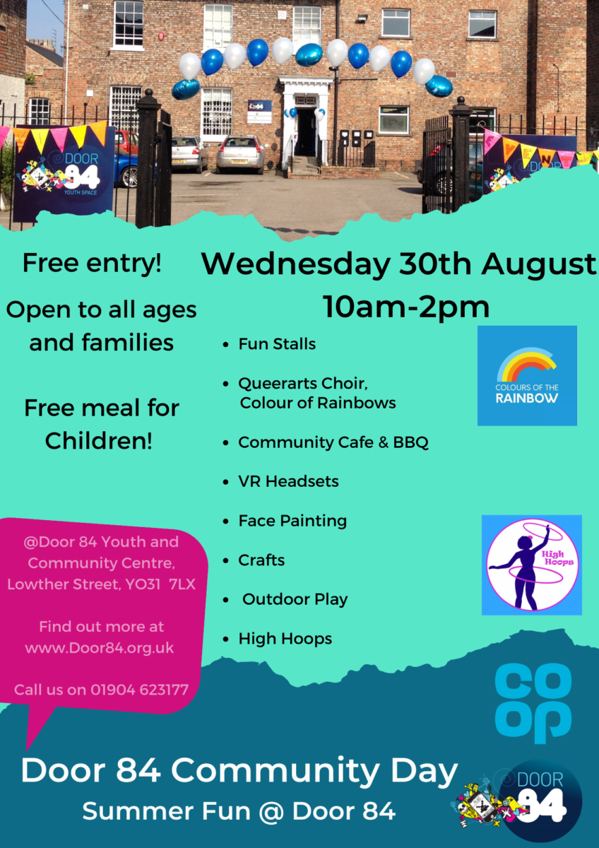 Door 84 Youth & Community Centre | Yormind